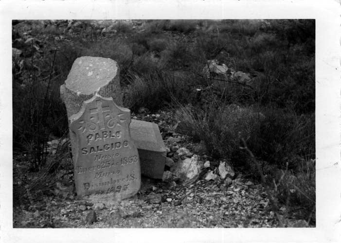 billy the kid grave stone. Title: Photograph: Grave Stone