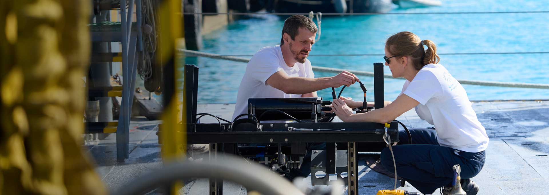 ASU researchers at Bermuda